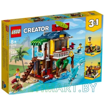 Конструктор LEGO Creator 31118 Пляжный домик серферов